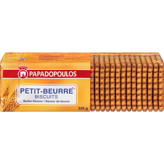 Papadopoulos Biscuits, Butter Flavoured 225 g, $1.02/100g