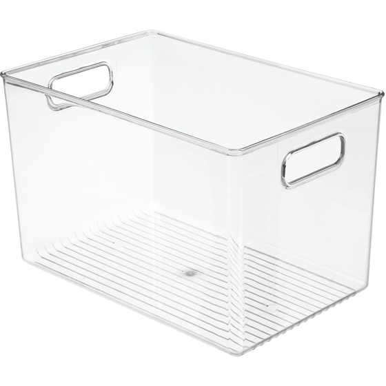 iDesign Linus Binz 12 x 8 x 8 Clear 1 ea, 23,00 $/1ch