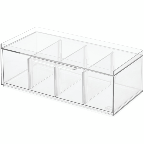 iDesign Tea Storage Organizer Clear 1 ea, $30.00/1ea