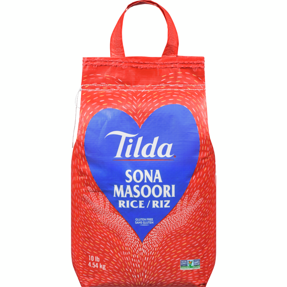 Tilda Rice Sona Masoori 4.535 kg, $0.31/100g