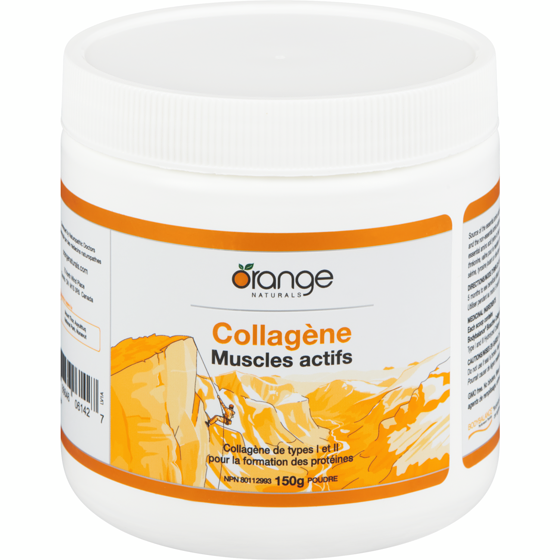 Orange Naturals Collagène muscles actifs 150 g, 19,99 $/100g