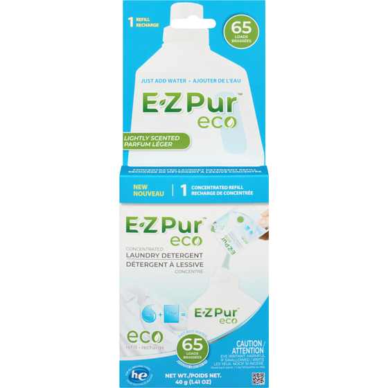 E-ZPUR Eco Concentrated Laundry Detergent Refill Lightly Scented 40 g, $27.48/100g