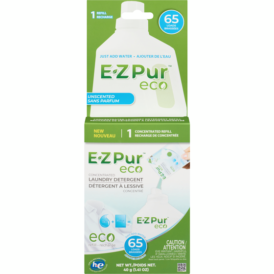 E-ZPUR Eco Concentrated Laundry Detergent Refill Unscented 40 g, $27.48/100g
