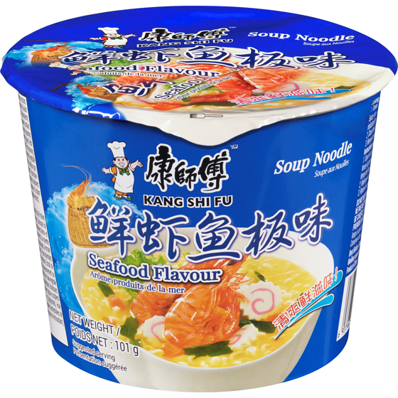 Kang Shi Fu Soup Noodle Seafood Flavour 101 g, $1.97/100g