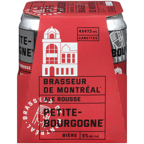 null Bière petite-bourgogne ale rousse (Pièce d’identité requise au moment du ramassage) 4x473.0 ml, 0,85 $/100ml