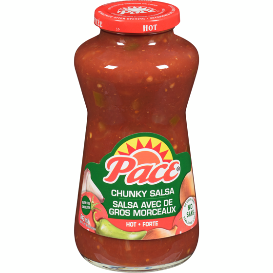Pace Chunky Salsa Hot 642 ml, $1.09/100ml