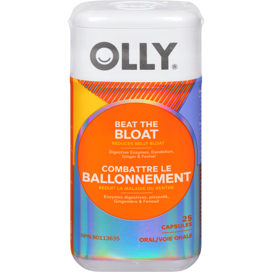 OLLY Beat The Bloat 25 ea, $0.88/1ea