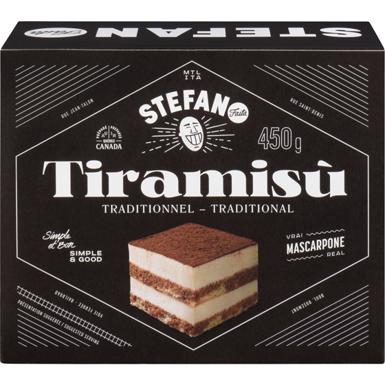 null TiramisĂą Traditional 450 g, $3.33/100g