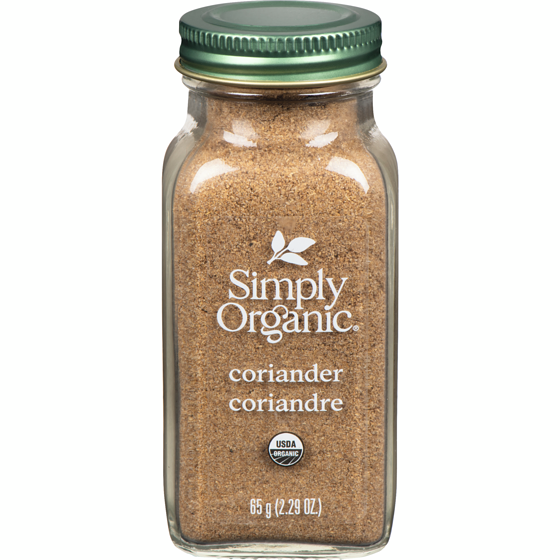 Simply Organic Coriander 65 g, $15.37/100g