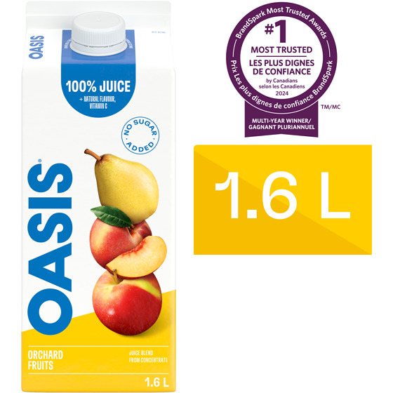 Oasis Orchard Fruits Mixed Fruit Juice 1.6 l, $0.30/100ml