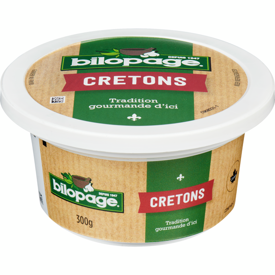 Bilopage Cretons Original Recipe 300 g, $2.66/100g
