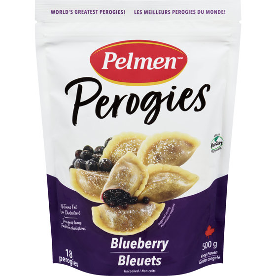 Pelmen Blueberry Perogies 500 g, $1.00/100g