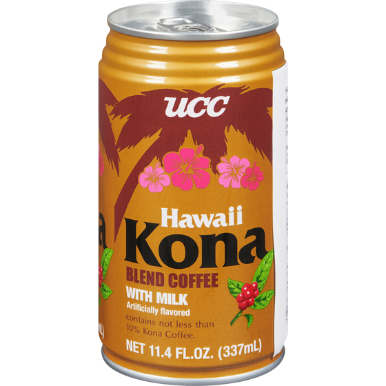 UCC Hawaii Kona Blend Coffee With Milk 337 ml, $0.68/100ml
