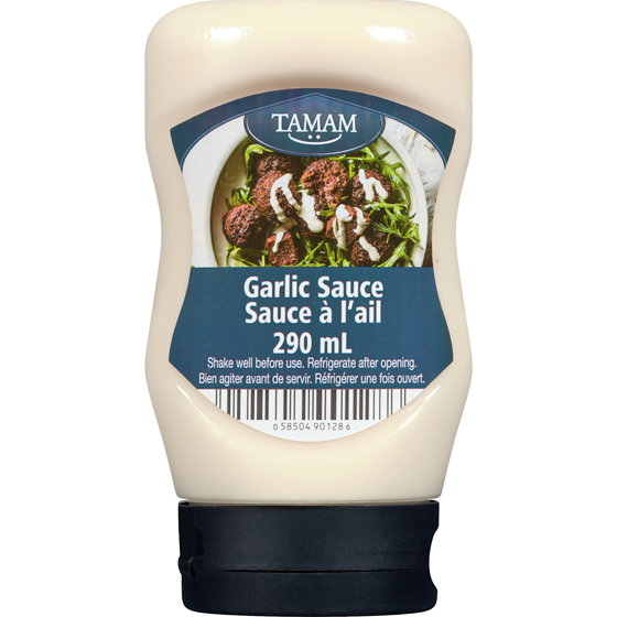 Tamam Sauce et tartinade à saveur d’ail 290 ml, 2,00 $/100ml