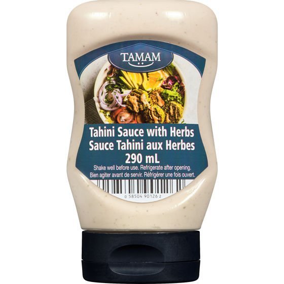 Tamam Sauce tahini aux fines herbes 280 g, 2,07 $/100g