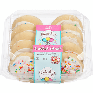 Kimberley’s Bakeshoppe Biscuits tendres au sucre vanille glacés 383 g, 1,44 $/100g