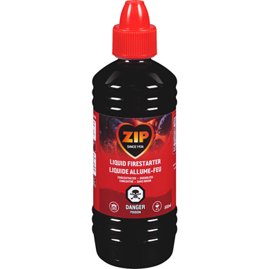 Zip Liquid Firestarter Concentrated (Pick-Up Only) 500 ml, $1.60/100ml