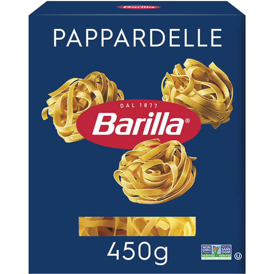 Barilla Pappardelle Pasta 450 g, $1.00/100g