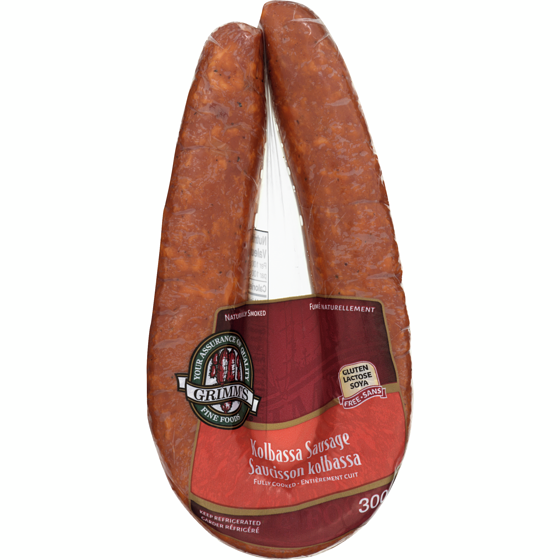 Grimms Kolbassa Sausage 300 g, $3.50/100g