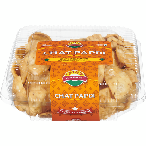 Crispy Crispy Wheat Wafers Chat Papdi 300 g, $1.33/100g