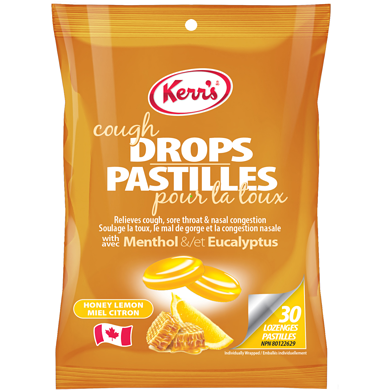 Kerr's Cough Drops, Menthol & Eucalyptus, 30 Lozenges 30 ea, $0.13/1ea