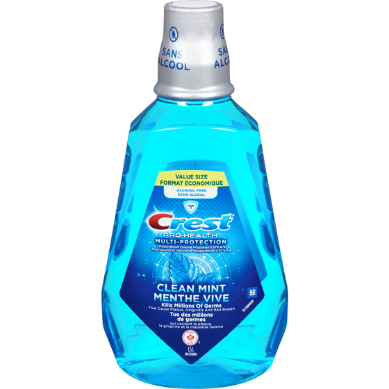 Crest Rince-bouche Pro Health, Menthe vive 1.5 l, 0,87 $/100ml