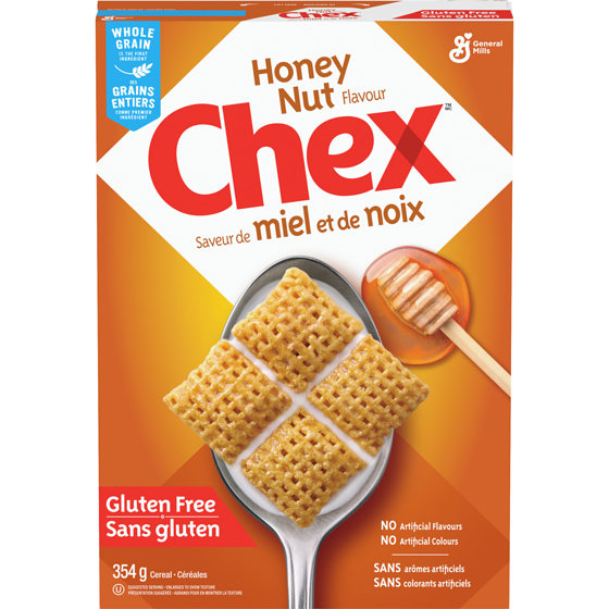 General Mills Céréales saveur de miel et de noix 354 g, 1,64 $/100g