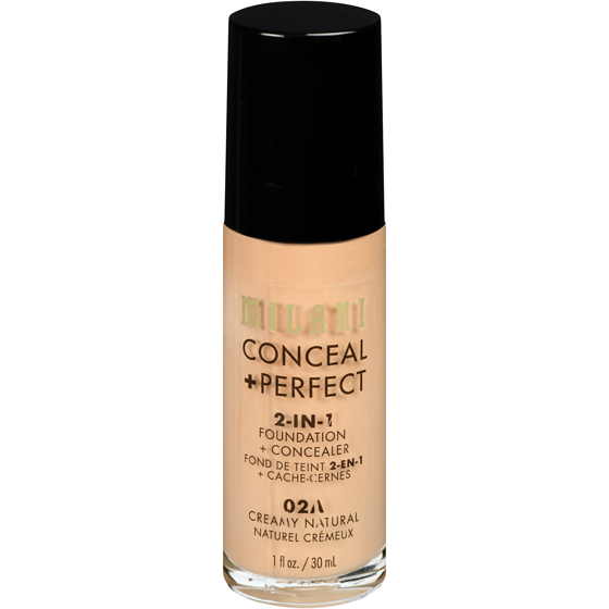 Milani Conceal + Perfect™ 2-In-1 Foundation + Concealer 02a Creamy Natural 1 ea, $15.99/1ea