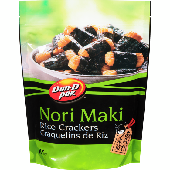 Dan D Pak Rice Crackers Nori Maki 180 g, $3.88/100g