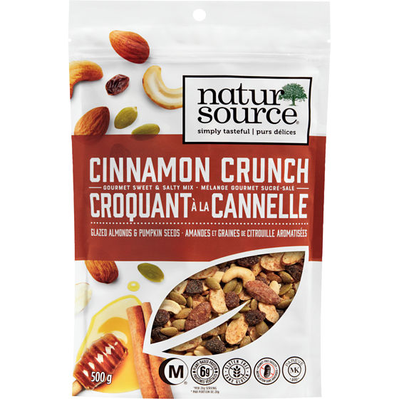 Natursource Gourmet Sweet &Amp; Salty Mix Cinnamon Crunch 500 g, $3.40/100g