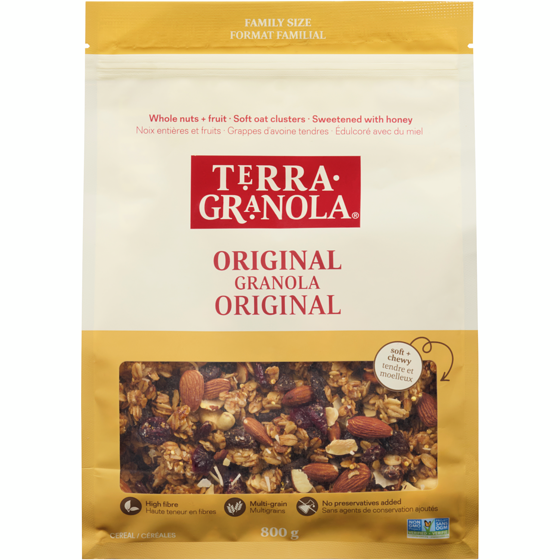 Terra Breads Original Granola 800 g, $2.87/100g