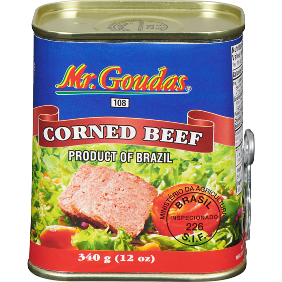 Mr Goudas Corned Beef 340 g, $1.61/100g