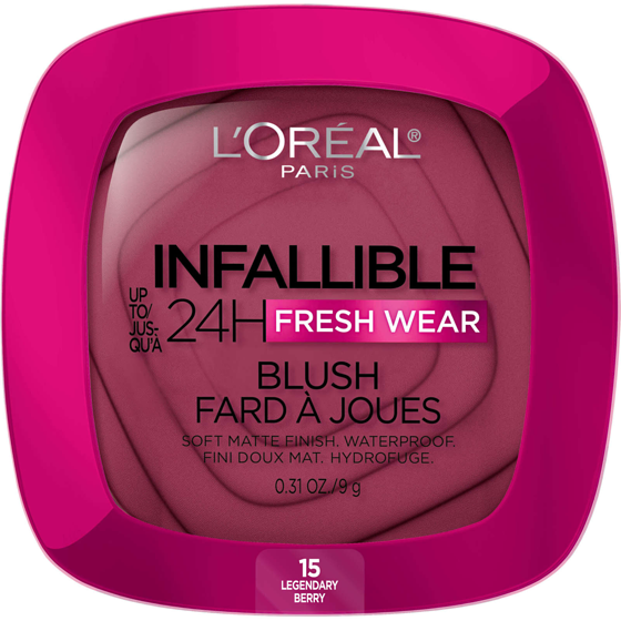 L'Oreal Paris Blush Infallible 24h Freshwear, Soft Matte Waterproof Finish Legendary Berry 1 ea, $19.99/1ea
