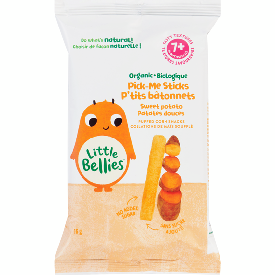 Little Bellies Sweet Potato Pick-Me Sticks 16 g, $15.56/100g