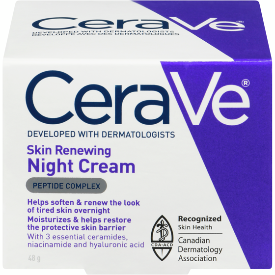 Cerave Anti-Aging Night Cream With Hyaluronic Acid & 3 Ceramides & Niacinamide , Fragrance Free 48.194 g, $77.06/100g