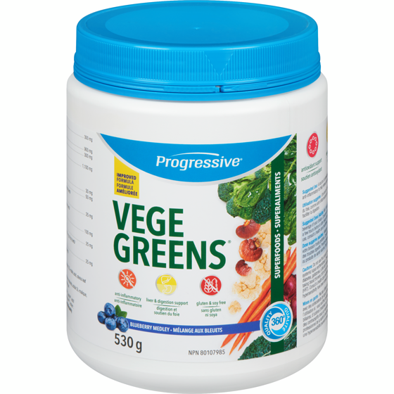 Progressive VegeGreens Superfood Supplements 530 g, $15.75/100g