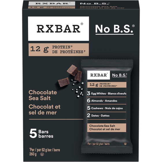 Kelloggs Bars Chocolate Sea Salt 260 g, $5.19/100g