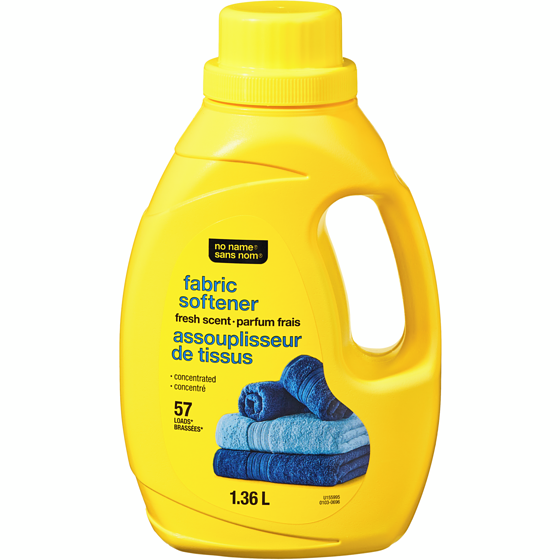 Sans Nom Adoucisseur de tissus, parfum frais 1.36 l, 0,35 $/100ml