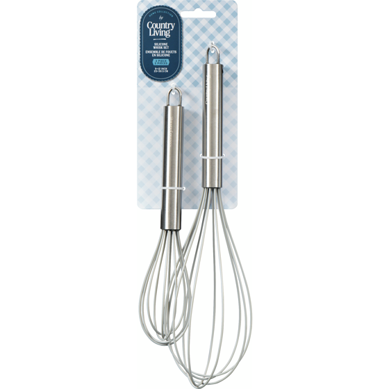 Country Living Silicone Whisk Set 1 ea, $9.00/1ea