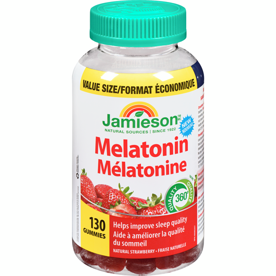 Jamieson Melatonin Gummies 130 ea, $0.20/1ea