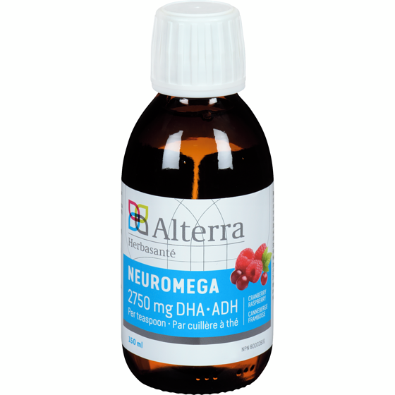 Herbasante Neuromega Cranberry Raspberry 150 ml, $36.66/100ml