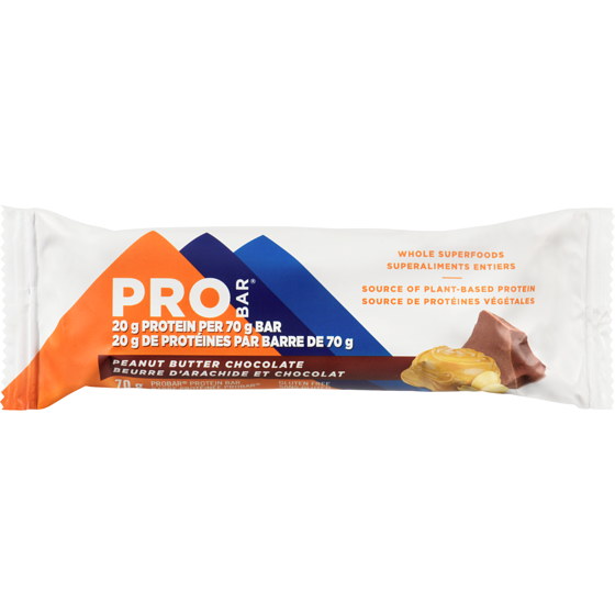 ProBar Barre protéinée beurre d'arachide et chocolat 70 g, 4,99 $/100g