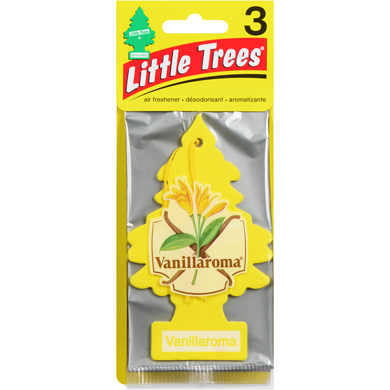 Little Trees Air Freshener Vanillaroma 3 ea, $1.50/1ea