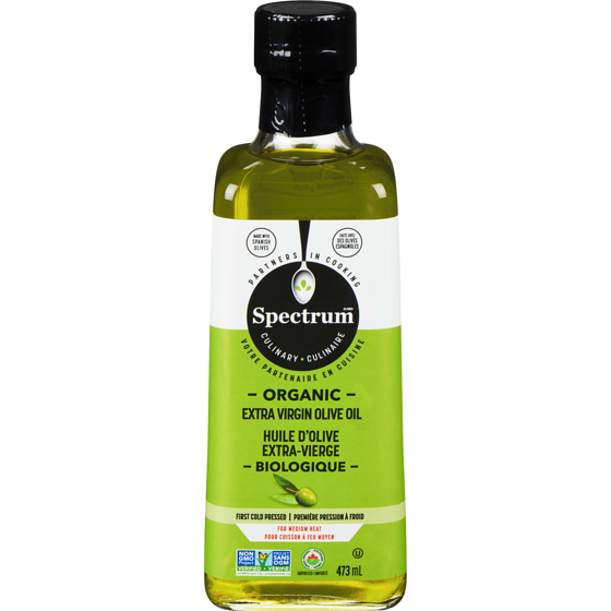 Spectrum Extra Virgin Olive Oil Organic Unrefined 473 ml, $2.75/100ml