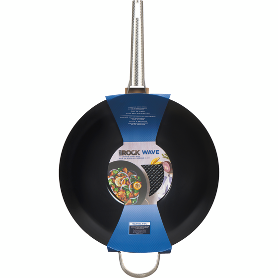 Starfrit Wave Carbon Steel Wok 14-inch 1 ea, $25.00/1ea