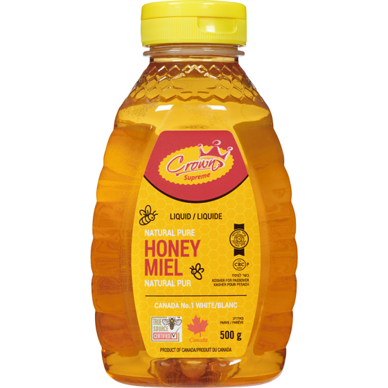Crown Natural Pure Honey Liquid 500 g, $2.80/100g