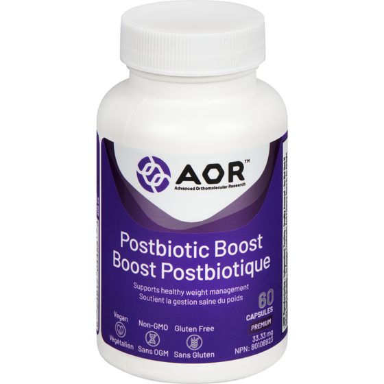 AOR Postbiotic Boost 33.33 Mg 60 ea, $0.83/1ea