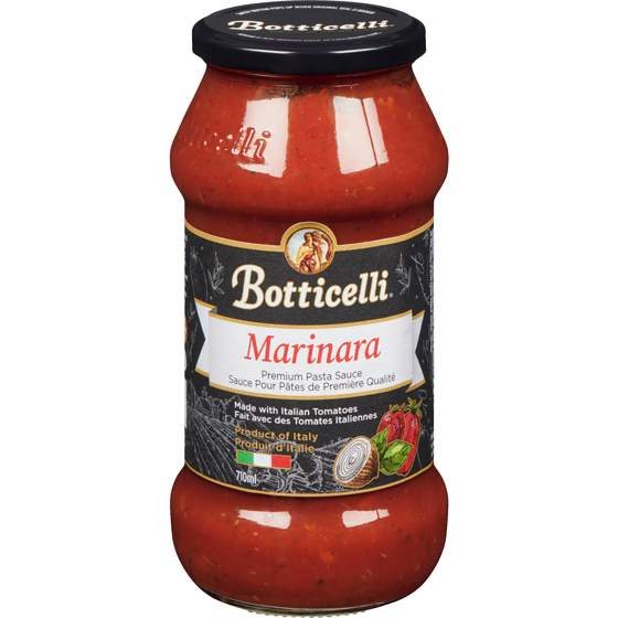 Botticelli Marinara Premium Pasta Sauce 710 ml, $1.13/100ml