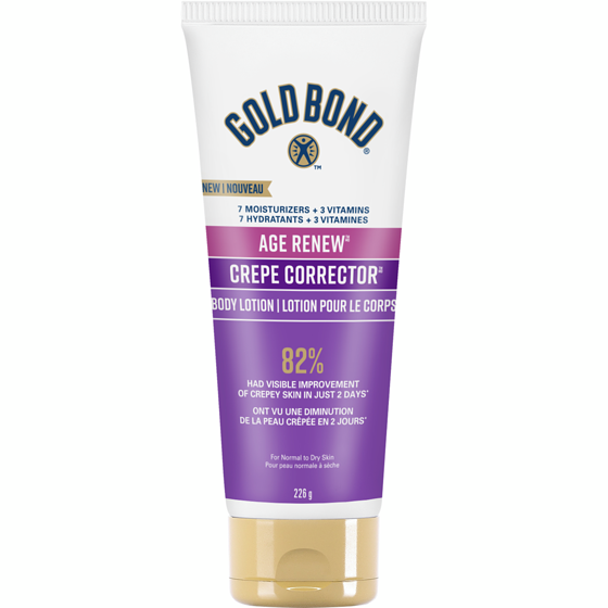 Gold Bond Age Renew Crepe Corrector Body Lotion, Crepey Skin 226 g, $5.31/100g