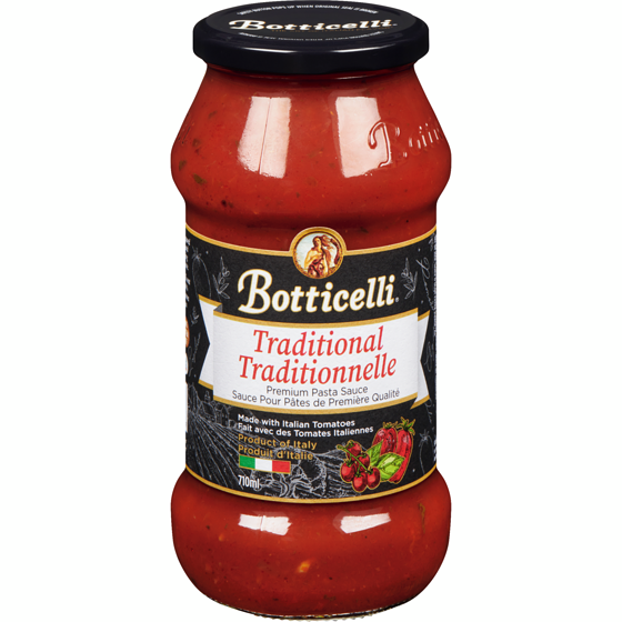 Botticelli Traditional Premium Pasta Sauce 710 ml, $1.13/100ml